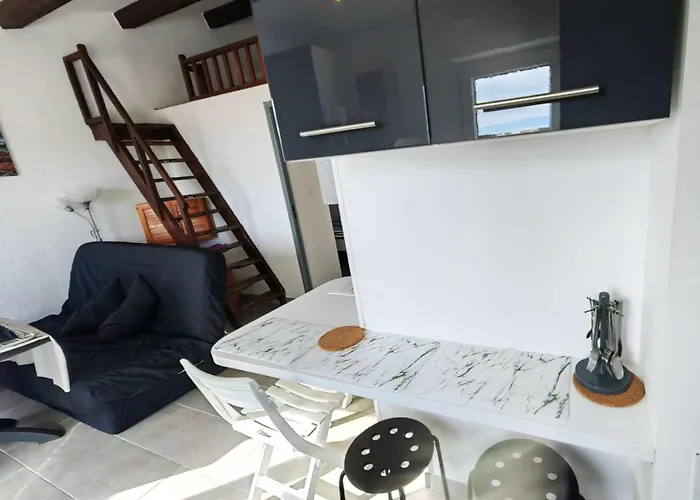 Mezzanine Au Coeur De La Pinede, A 800m De La Plage, 4 Pers, Parking Privatif - Fr-1-607-191 Apartament *